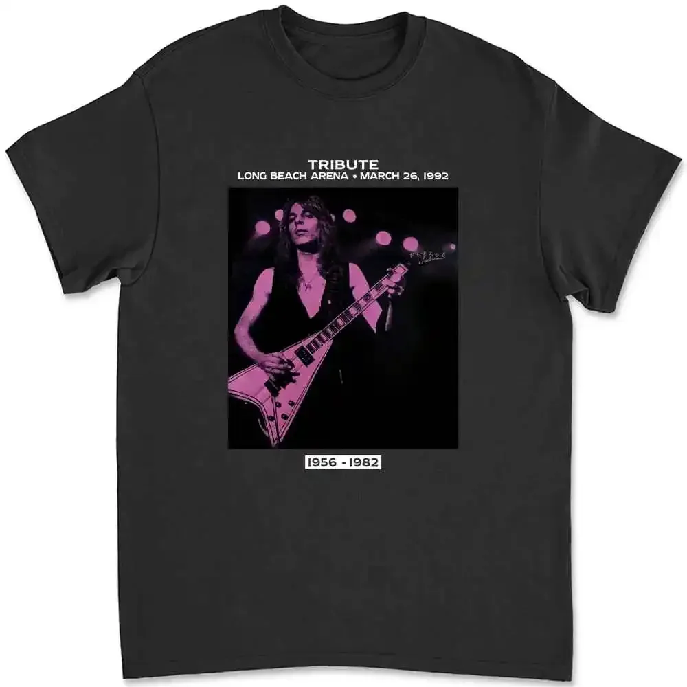 

1992 Black Randy Rhoads Tribute T-shirt DS9G