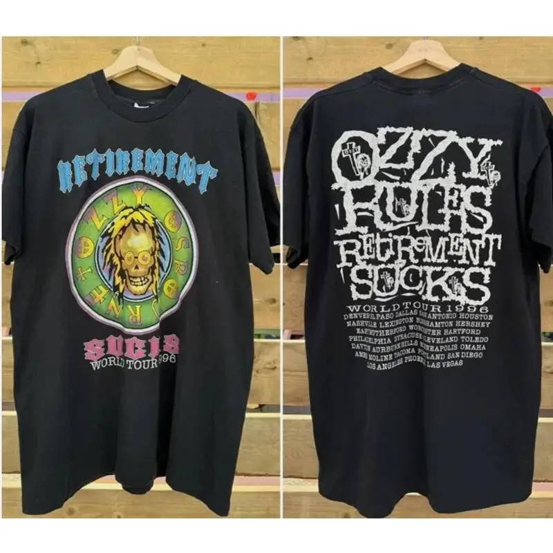 1996 Sucks Tour T-Shirt 2 side tee Cotton Gift for Friend All Size S-4XL