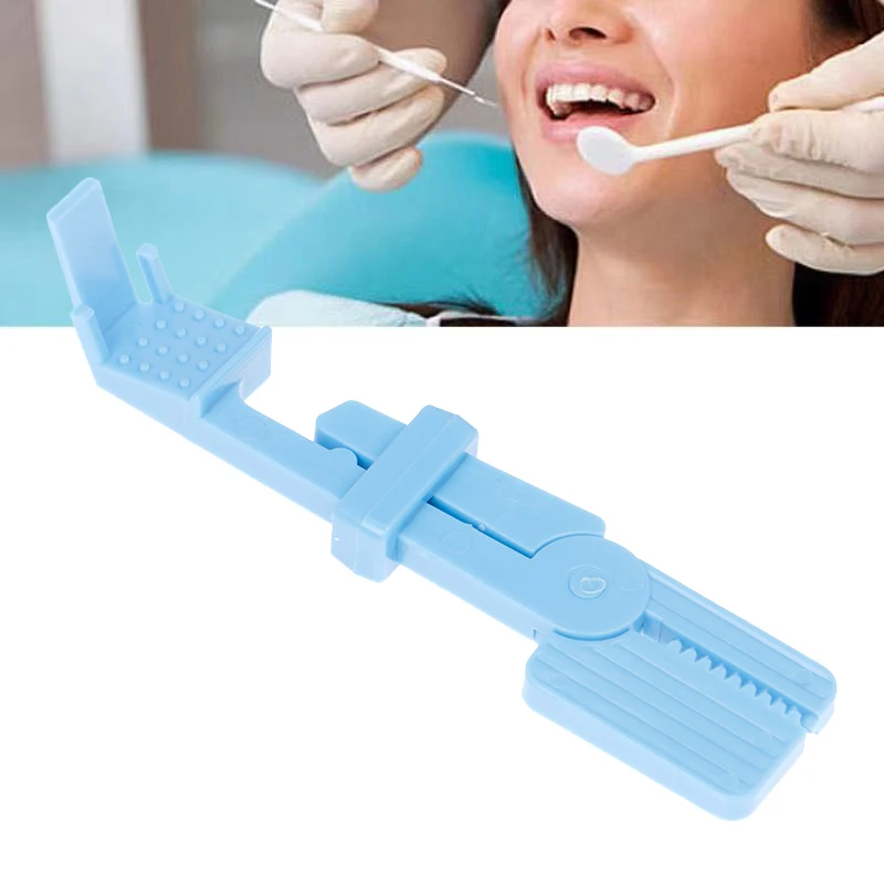 Dental X-Ray plástico Clip, suporte de radiografia, equipamentos odontológicos, Oral Lab Consumíveis, azul, alta qualidade, 1pc