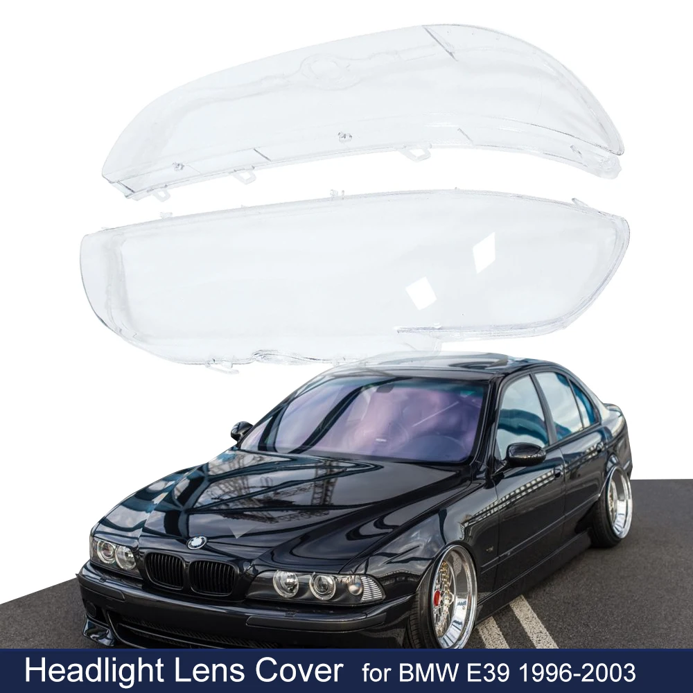 Headlight Cover For BMW E39 4-Door Facelift 1996-2003