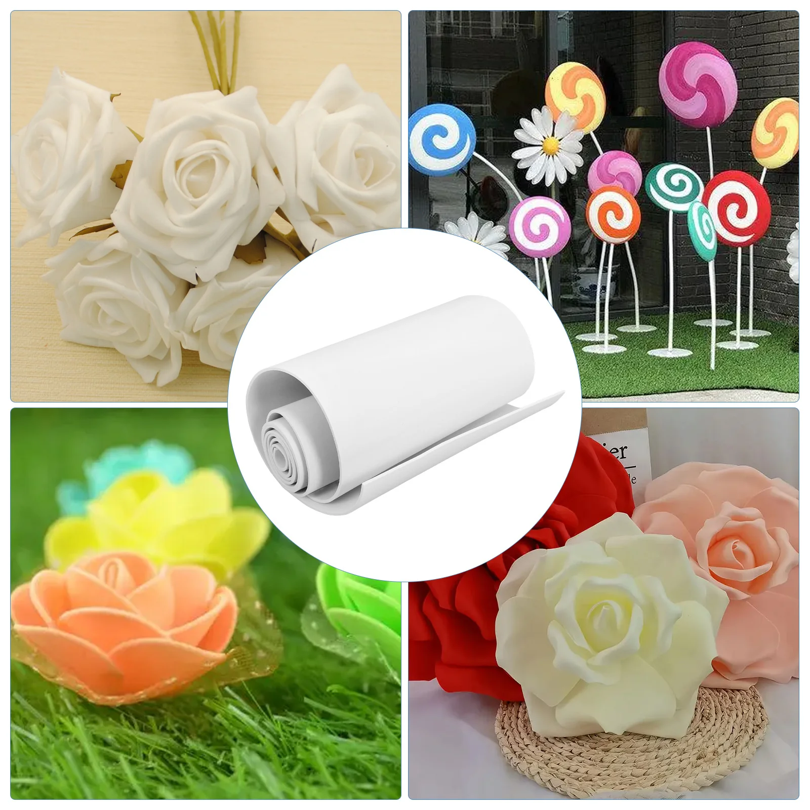 

1 Roll High Density Eva Foams Board Smooth Sheet DIY Crafts Cosplay Costumes Making Decoration Foams Sheets Eva Board Sheets