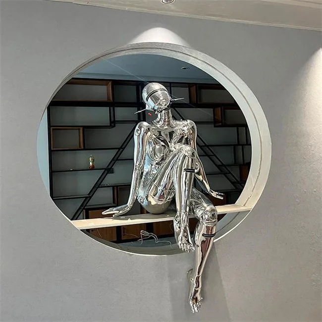 Modern Abstract Art Model  Luxury Floor Lamp Human Floor Lamp Sculpture Floor Lamps Indoor