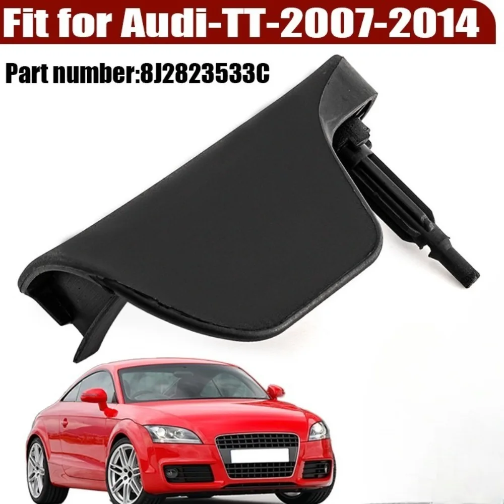Brand New High-Quality For Audi TT TTS TTRS Black Bonnet Release Handle RHD 8J2823533C 4PK 2007-2014 Auto Replacement Parts
