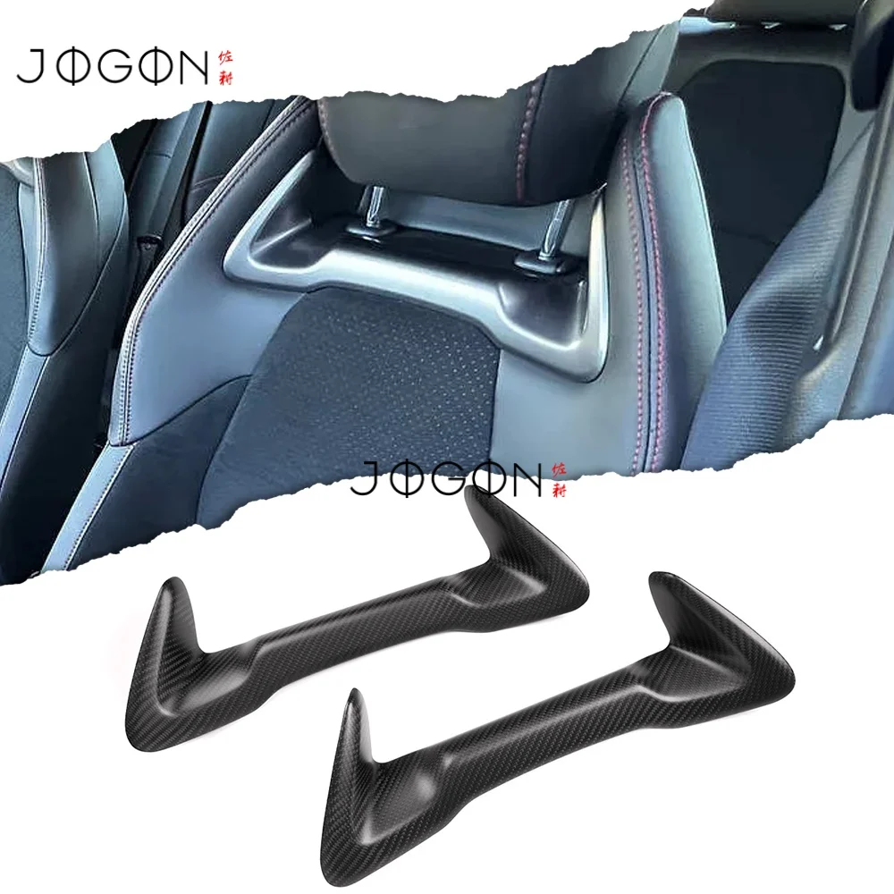 

Для Toyota GR Corolla 2023 2024 2025 DRY из углеродного волокна, салон автомобиля, подголовник, табличка, подголовник, рамка, накладка, аксессуары
