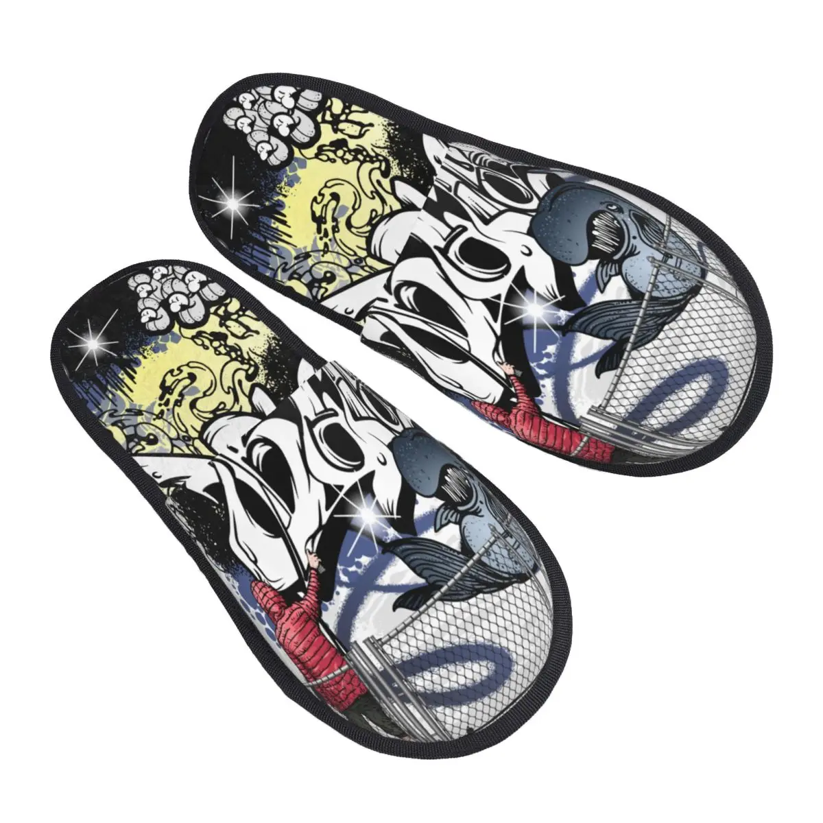 

Домашние тапочки Graffiti Street Art, женские мягкие тапочки без шнуровки из пены с эффектом памяти, спа-тапочки