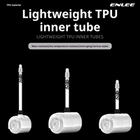 ENLEE Bicycle Inner Tube Road Mountain Bike TPU Inner Tube Bicycle Lightweight Inner Tube 700C 45/65/85 French Mouth