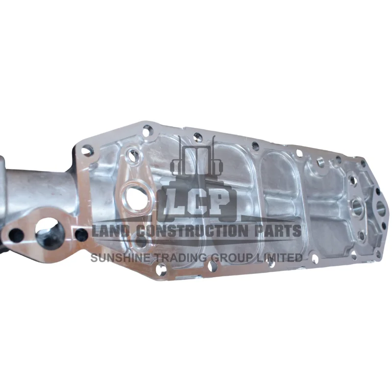 Excavator Spare Parts Oil Cooler Cover 6150-61-2123 6150-61-2124 6150-61-2125 for  Engine 6D125 Excavator PC400-6