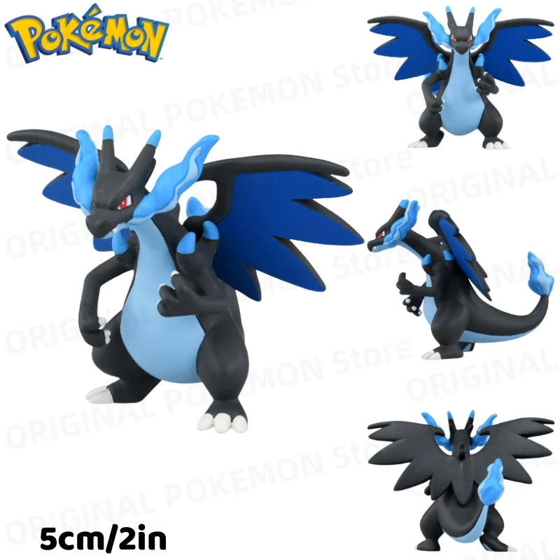 Original Takara Tomy Pokemon Figur Spielzeug Anime Mimikyu Lapras Snorlax Charizard Blastoise Eevee Action Figur PVC Modell Puppen 7