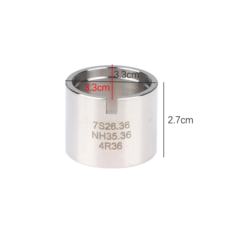 Base de suporte do movimento para homens, ferramentas de reparo do relógio, SKX007, NH35, 36, 7S26, 7S36, 4R36, presente, 1pc