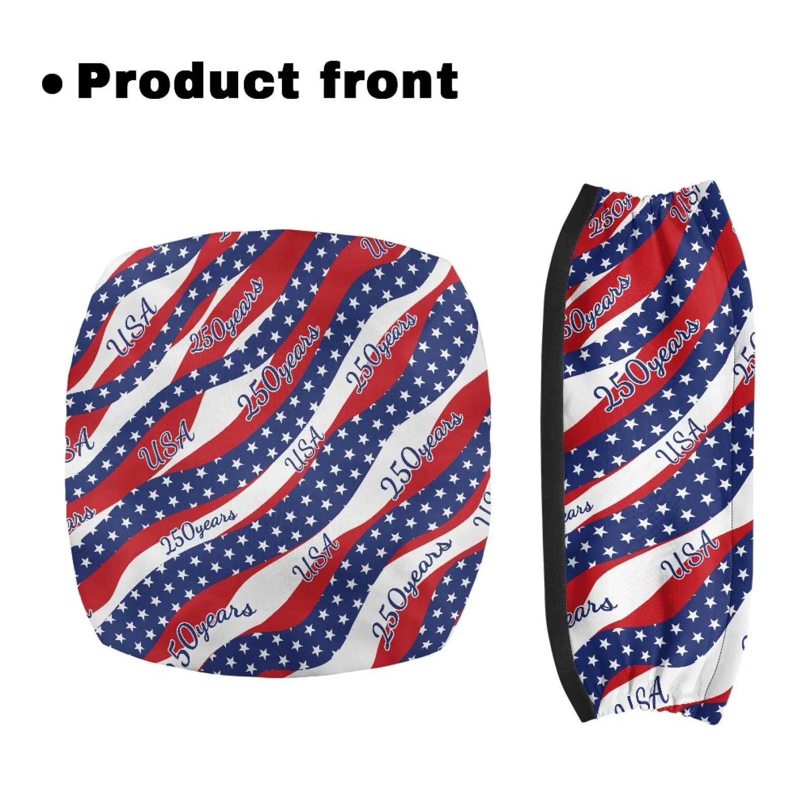 Coloranimal American Flag 2 Pcs Rollator Decorations for Parents Accessories for Walker Rollator New Trend