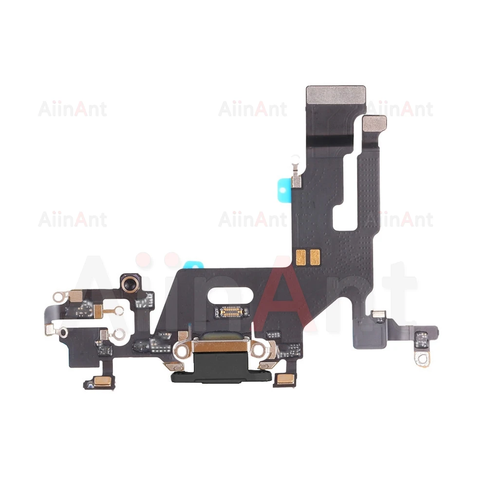 AiinAnt Origina Dock USB Mic Board Charger Connector Fast Charging Port Flex Cable For iPhone 11 12 13 Pro Max