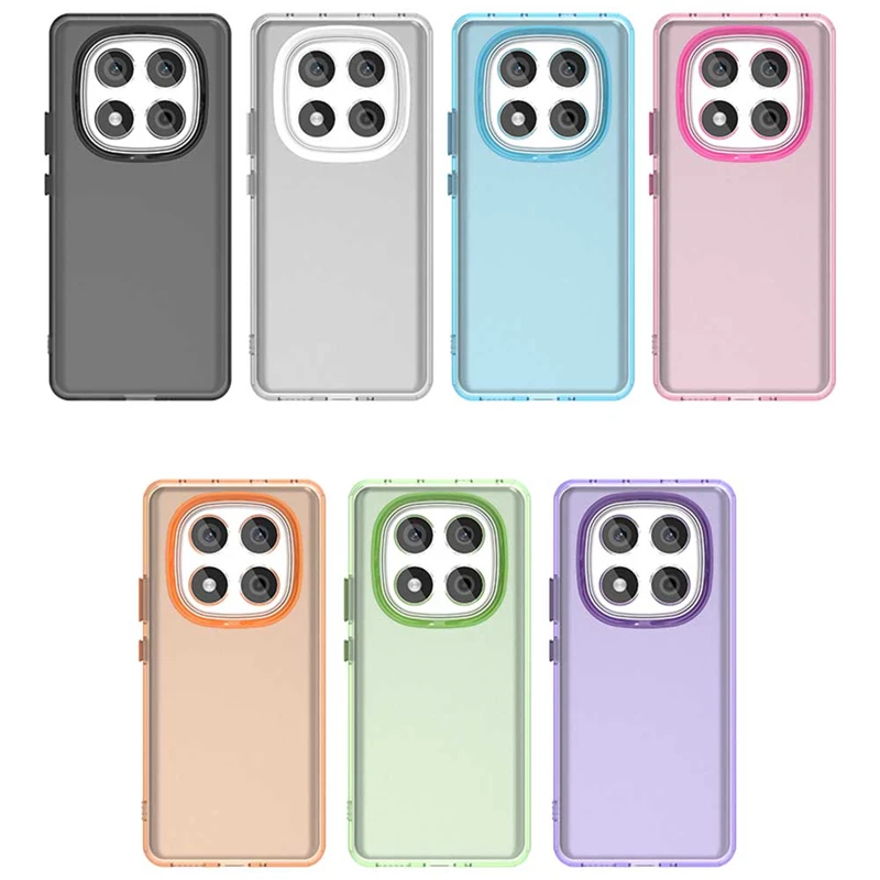 For Poco X7 Case Cover Xiaomi Poco X7 PocoX7 Capas Phone Bumper Back Armor Transparent Frosted Matte Clear Fundas Xiaomi Poco X7
