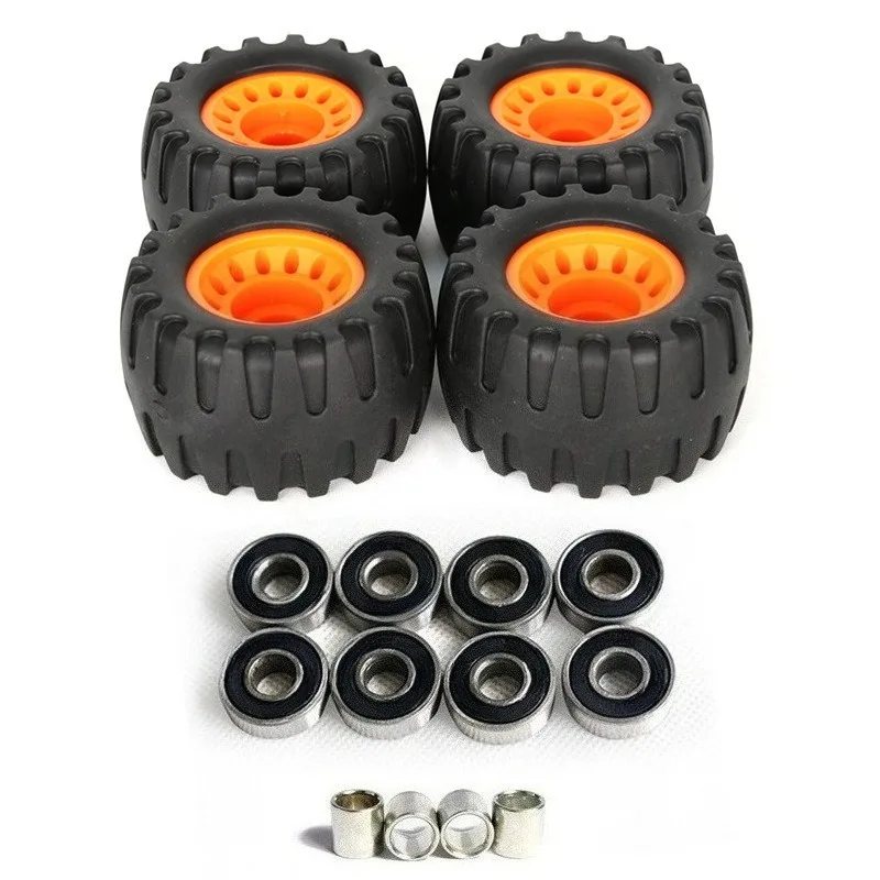 Highway Shock‑Absorbing Skate Wheel 76x45mm Wear‑Resistant Off‑Road Pulley Outdoor Skateboard Replacement Parts