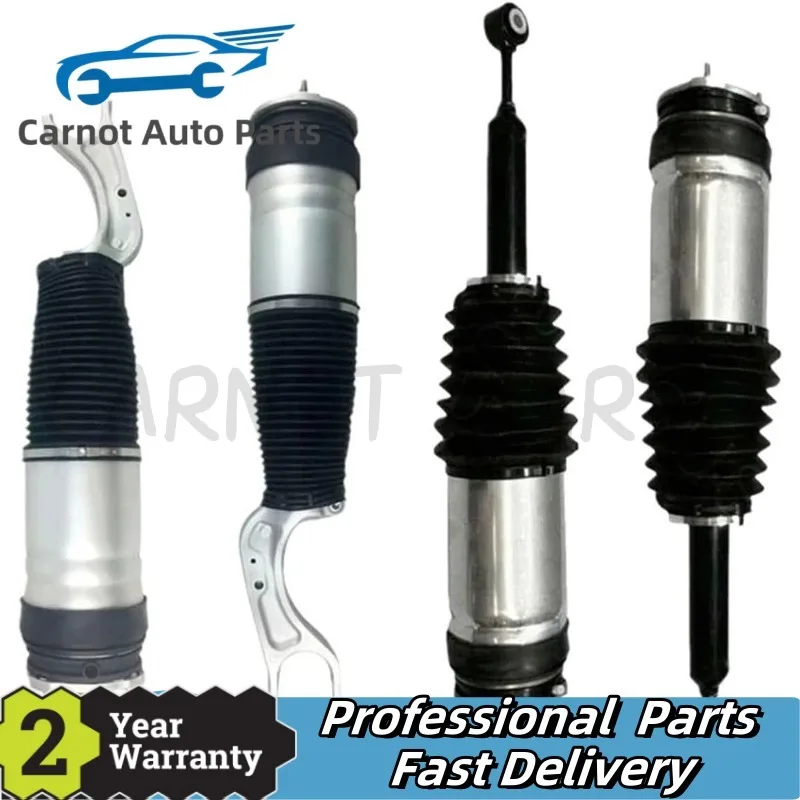 4PCS Front+Rear Air Suspension Shock Absorber For Tesla Model X 2015-2019 102736100C 102746100G 1027361-00-G 102746100E