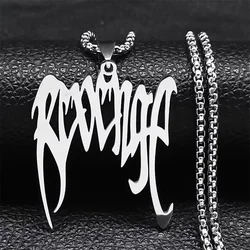 Punk Broken Stainless Steel Spiked Choker Necklace Women/Men Silver Color Pendants Necklaces Jewelry collier lettre N3430S03