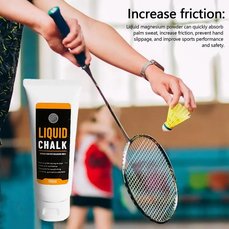 50/100ml Liquid Chalk Anti-slip Magnesium Powder Weightlifting Rock Climbing Lifting Workout Non-slip Powder Gym Fitness Sports