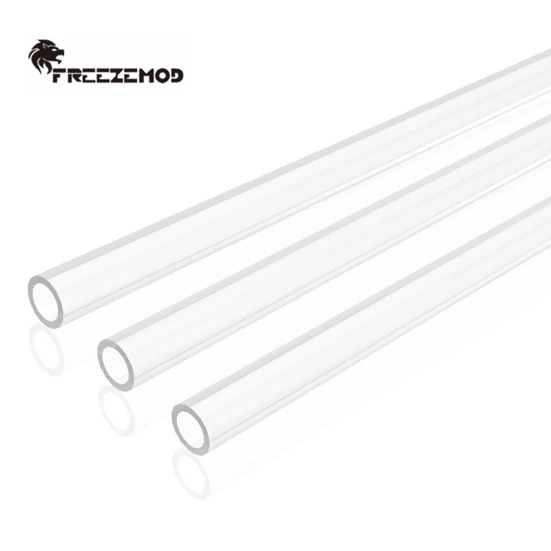 

FREEZEMOD Компьютерная твердая трубка PETG, внешний диаметр 12/14/16 мм, прозрачная трубка с водяным охлаждением, класс А, 500 мм, 2 шт./упак.