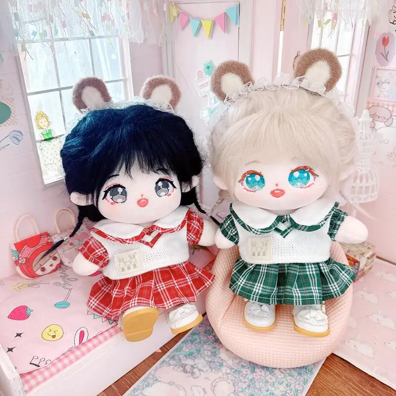 

Одежда для кукол 20 см, мини-Idol Girls JK платье, милые детские плюшевые игрушки, аксессуары, рождественские подарки, бесплатная доставка