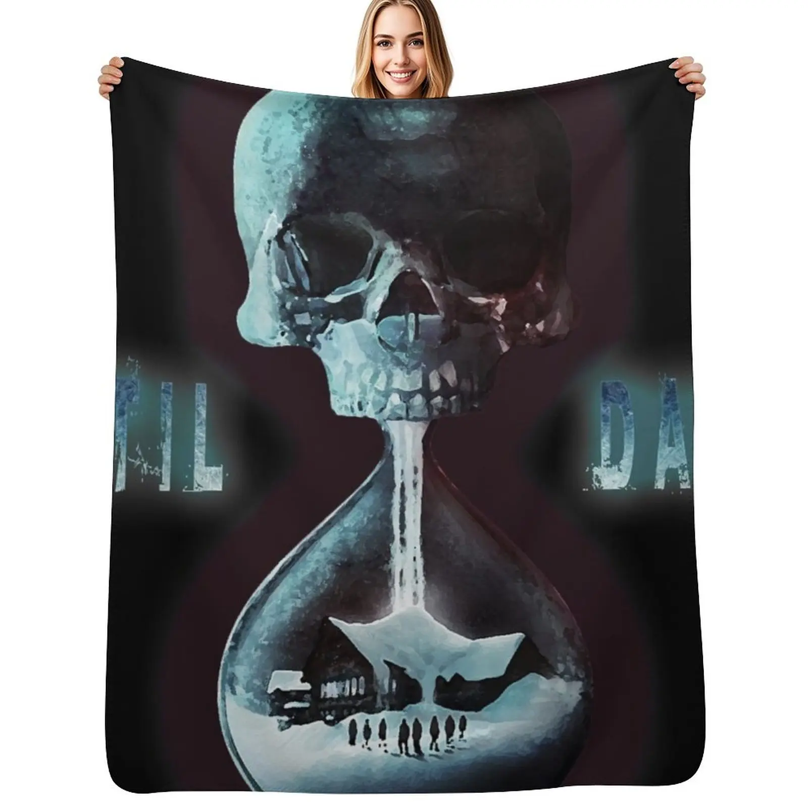 Until Dawn Throw Blanket All Season Soft Lightweight Blanket for Home