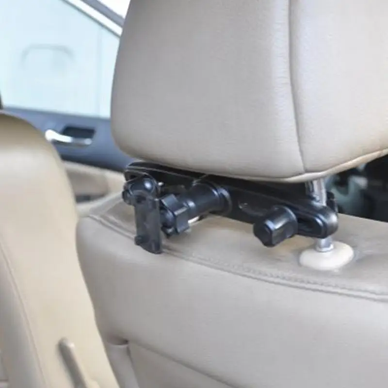 자동차 뒷좌석 태블릿 스탠드, 태블릿 마운트, 신축성 휴대폰 거치대, 도로 인테리어 액세서리