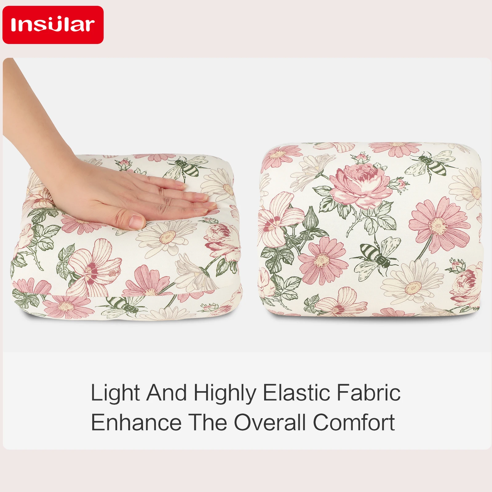 INSULAR หมอนรองแขนให้นมบุตรผ้า - Baby Nursery Cushion บทวิจารณ์และราคา