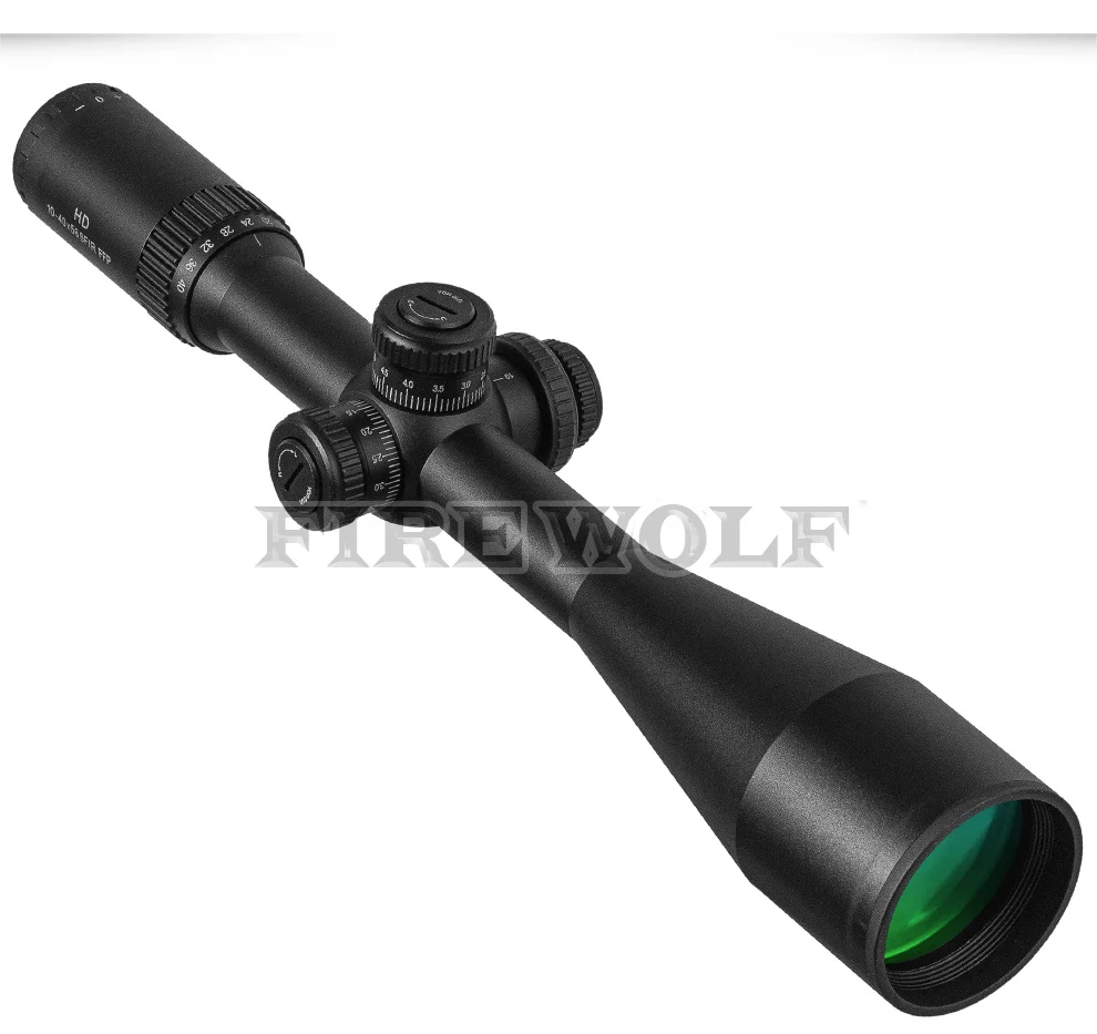 First focal plane DIANA10-40X56FFP wide-angle thin-walled locking red and green light outdoor telescope view 3
