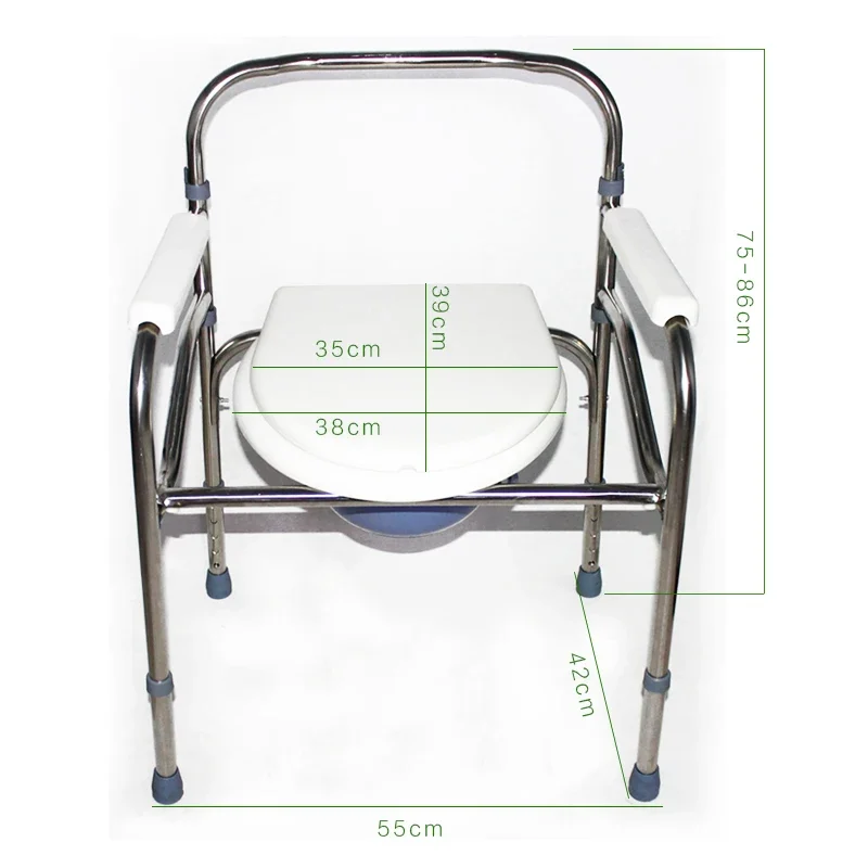 Elderly potty chair for adults,handicapped high chairs for disabled