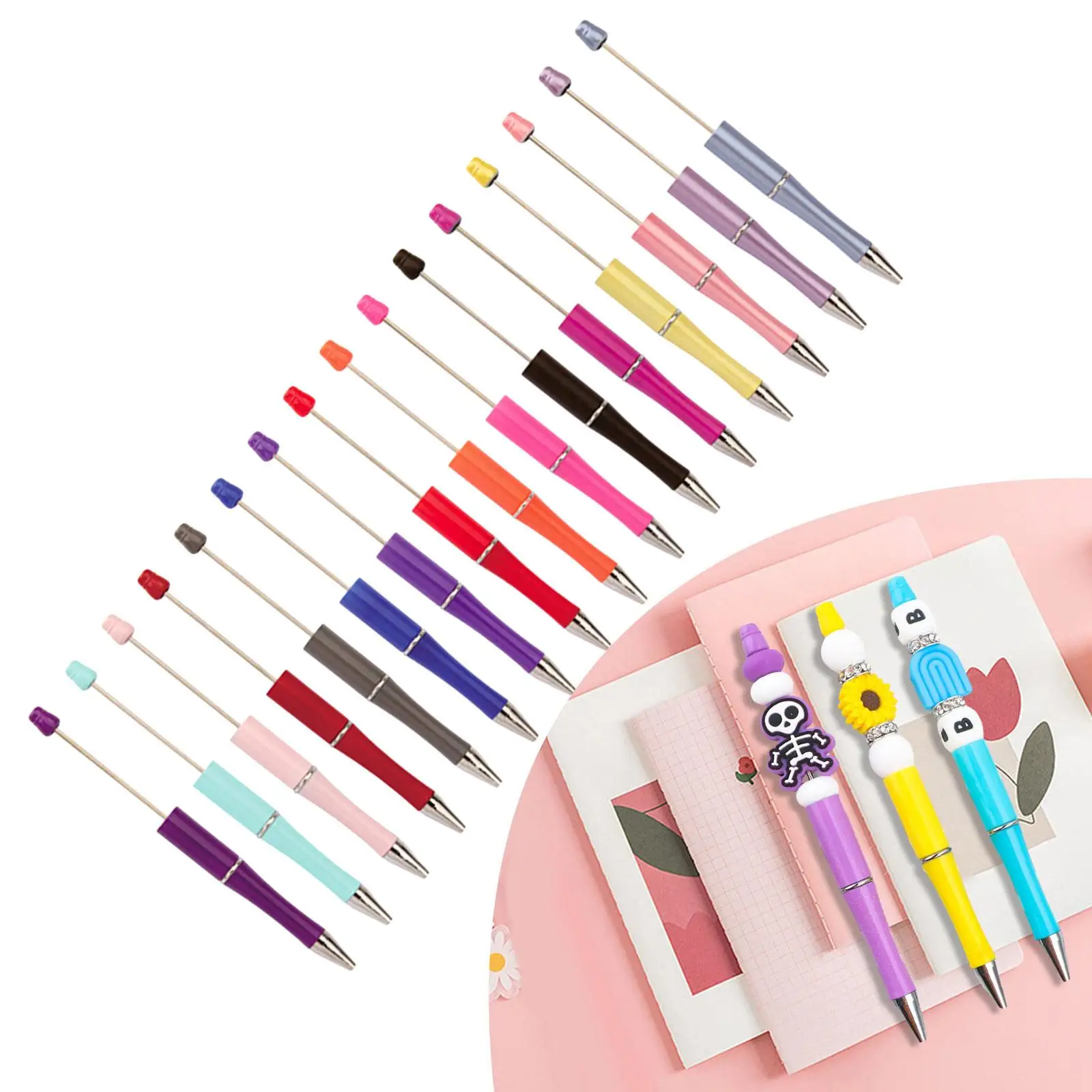 Ballpoint Pen Bulk Creative Rollerball Pen for Classroom Journaling Drawing