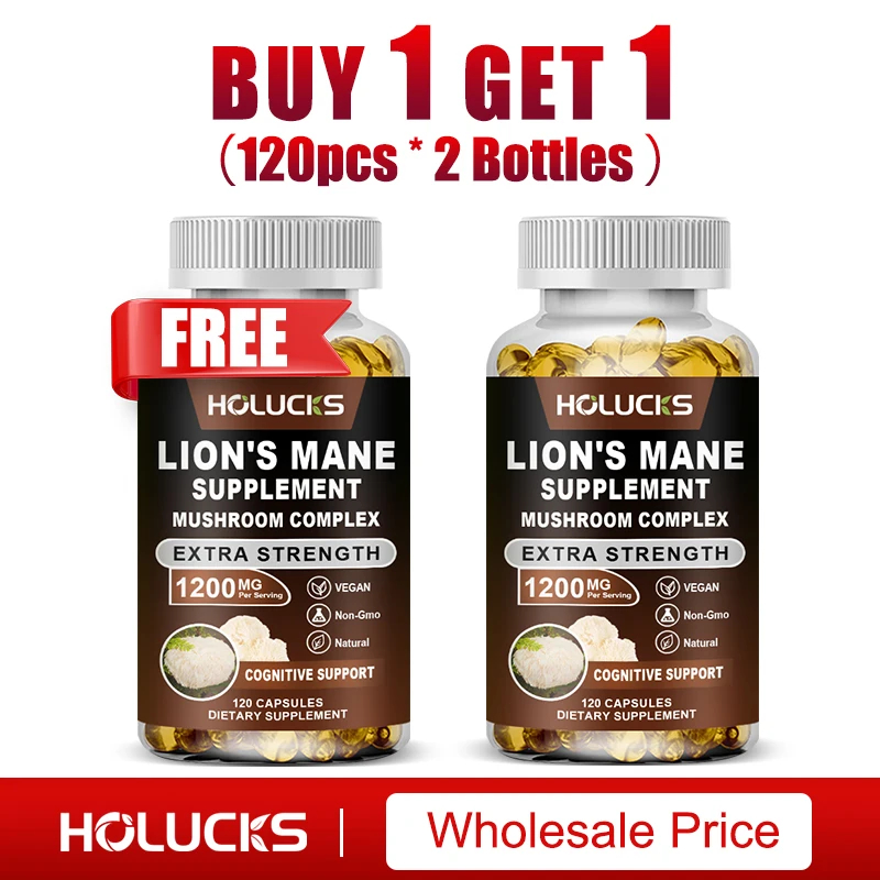 

Капсулы с грибом Ежовик гребенчатый (Львиная грива) премиум-класса для улучшения работы мозга – Добавка с грибом Ежовик гребенчатый для памяти и концентрации внимания