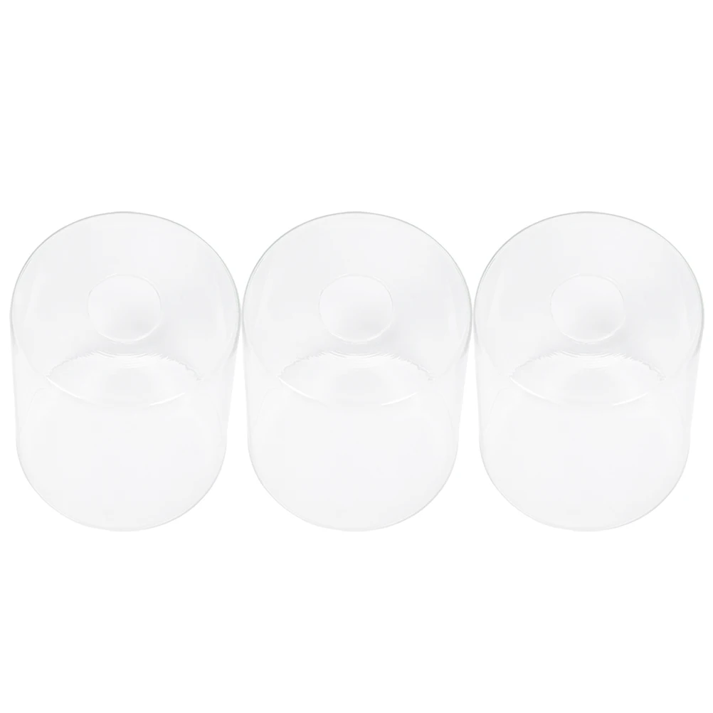 

3 шт. стеклянный абажур, подвесной светильник, современная декоративная защита глаз, простой прочный стеклянный абажур с длительным сроком службы