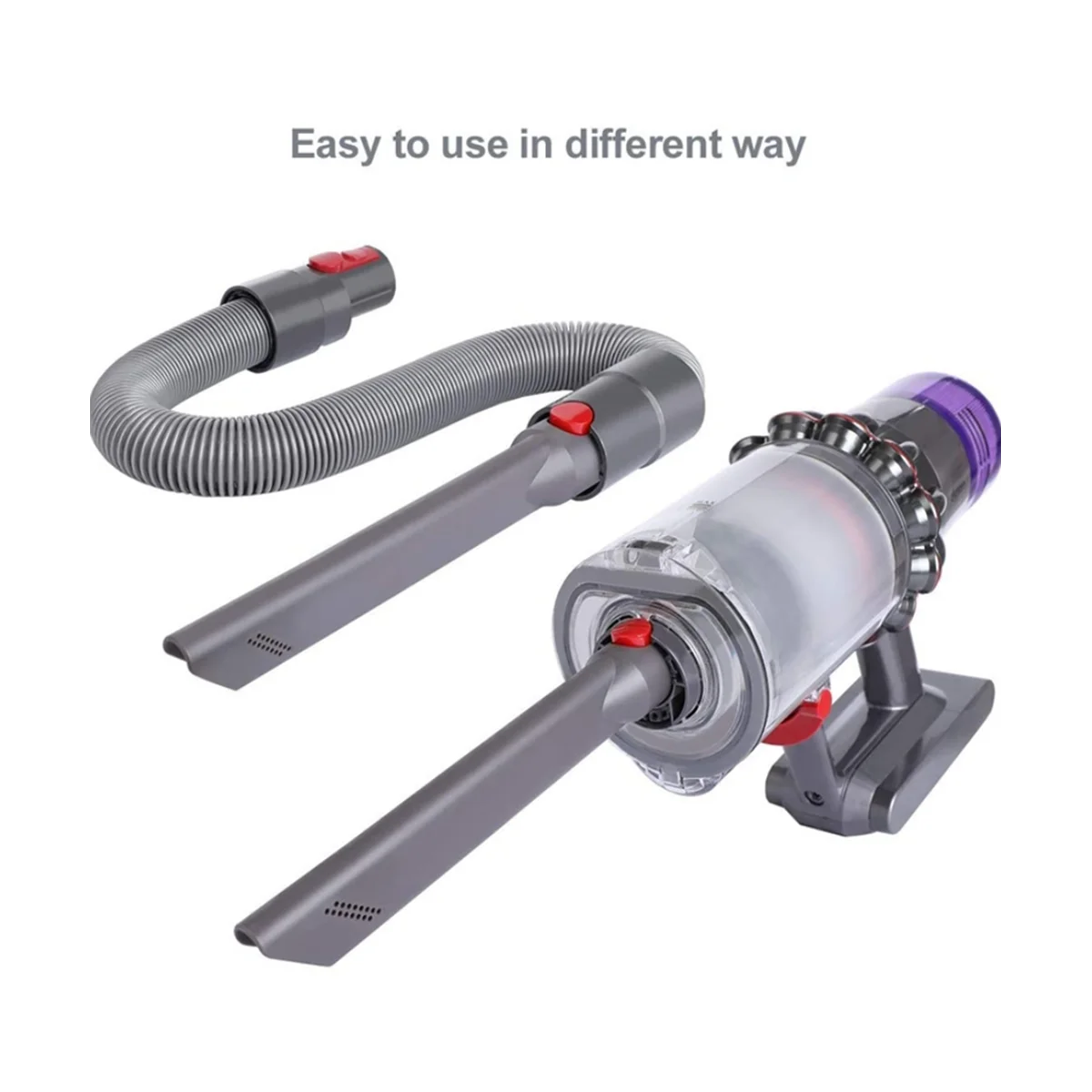 Conjunto de fixação a vácuo para v7 v8 v10 v11 v12 v15 aspirador cabeça sucção colchão escova cabeça escova macia