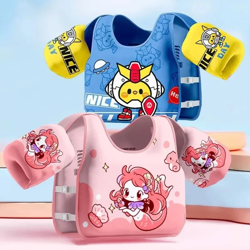 Kinderbecken schwimmt Baby-Schwimmweste Schaumstoff-Armbinden Boje für Kleinkinder besser als aufblasbare Ringe für Kinder, die schwimmen lernen