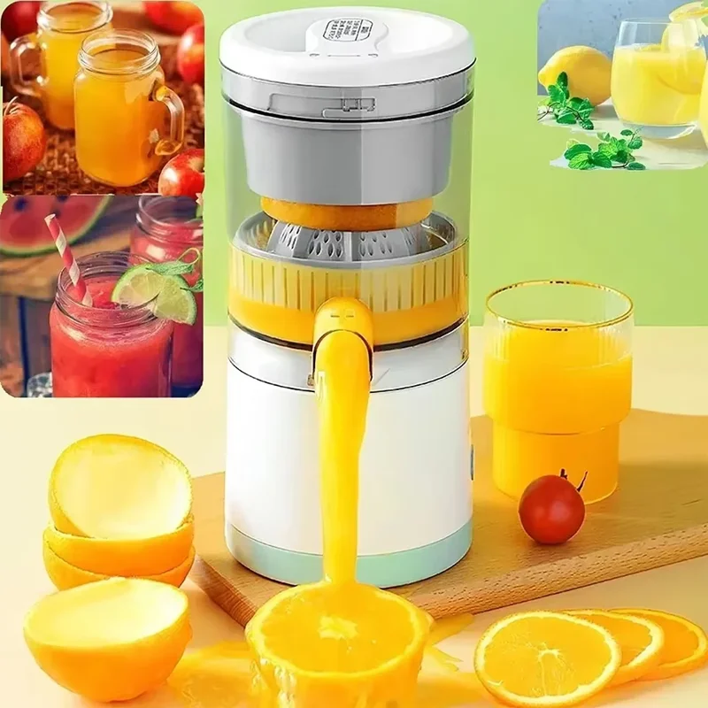 Portable Electric Juicer USB Charging Orange Lemon Fruit Blender Mini Household Juice Squeezer Mixer Citrus Juicer for Travel