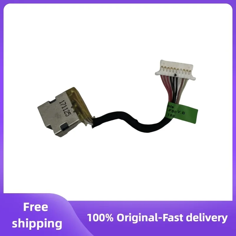 

Original Laptop DC Power Jack Harness Cable For HP 15-BC Omen 15-AX 799751-F50