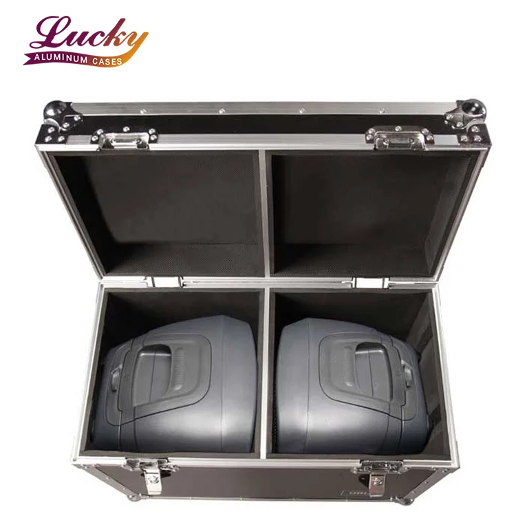 

Прочный алюминиевый кейс ATA Pro Speaker Flight Case для аудиомониторов PA, защитный транспортный бокс для безопасной перевозки.
