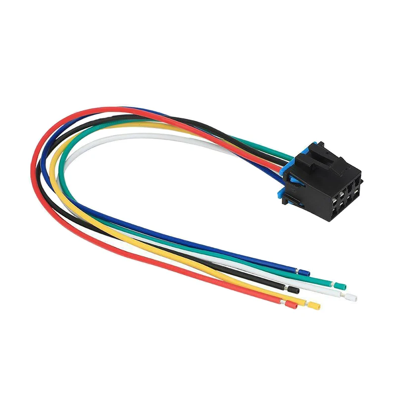 

A/C Heater Climate Fan Speed Control Wire Harness Pigtail Connector Fit for Chevrolet Tahoe Silverado 1996-1999 PT1346 15306189