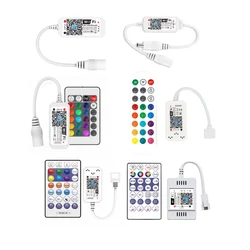 Magic Home Wireless WiFi Controller DC5V 12V 24V RGB/RGBW IR RF For WS2811 WS2812B Single Color RGB RGBW LED Strip