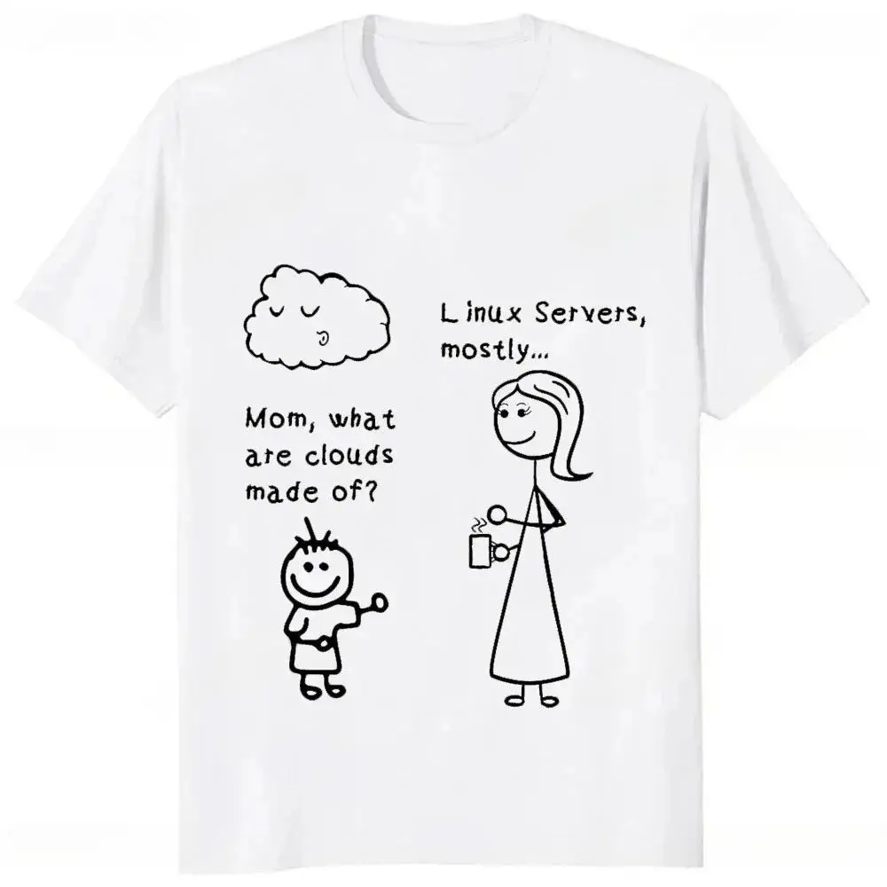 Developer Computer Engineer Nerd T Shirt Funny Programmer Short Sleeve Casual Loose Fashion Streetwear Y2k Print Tees Unisex