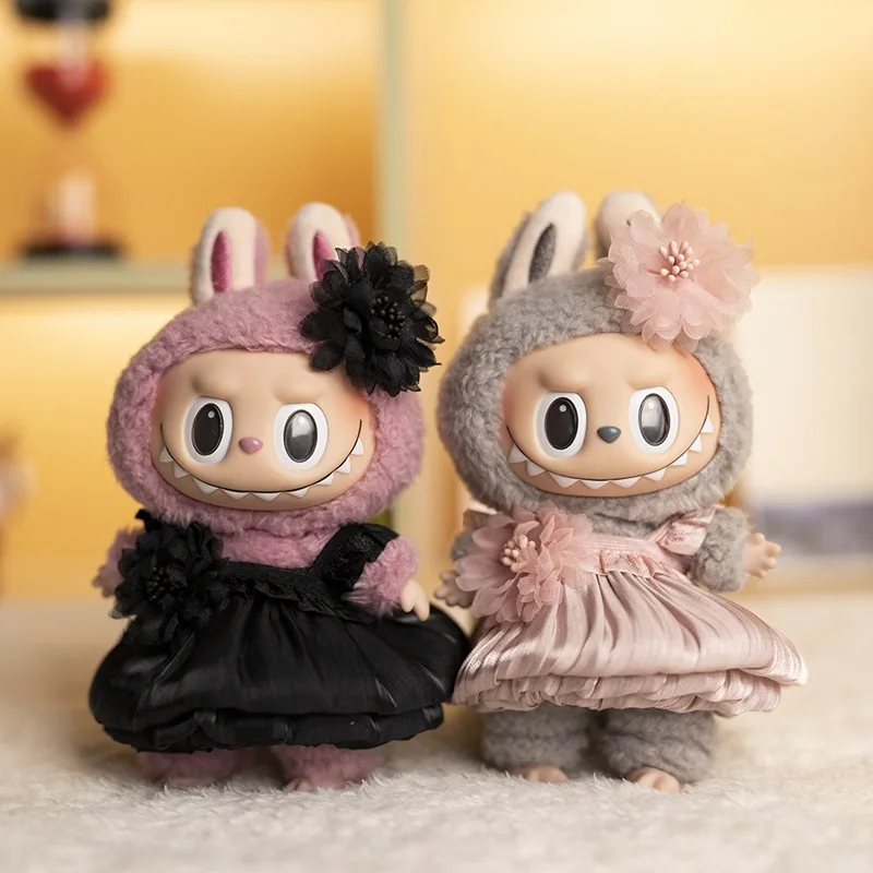 

17cm dolls wearing wedding dresses dolls flower bud skirts fashionable plush toys and dolls dress up