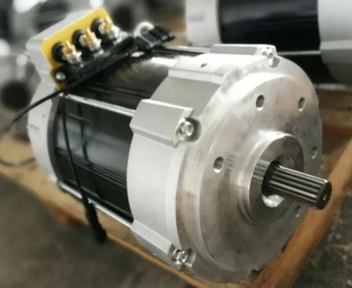 60v 3kw 4kw ac motor with 350A controller for electric car conversion kits self-discharging truck