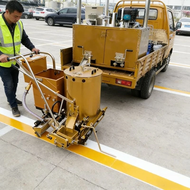 

Hot Melt Road Marking Paint Machine Road Marking Equipment Thermoplastic Road Line Spray Paint Marking Machine Coating Machinery