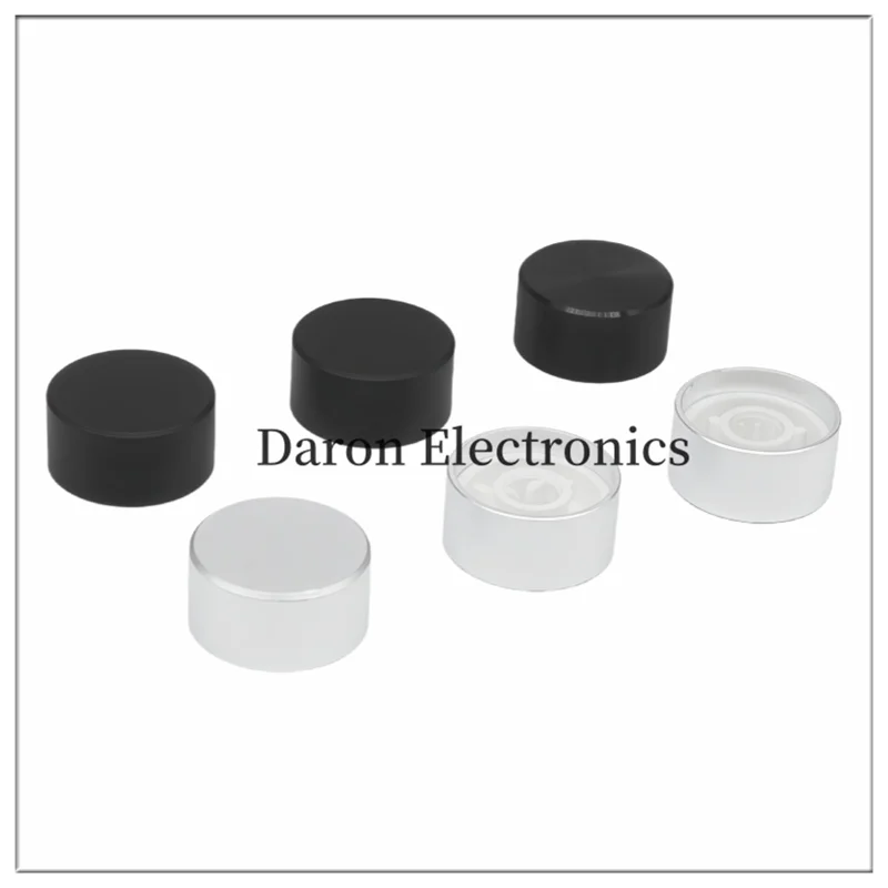 Aluminum alloy knob 20*10 sandblasting process potentiometer/audio broadcast rotary adjustment cap toothed hole /D hole 6mm