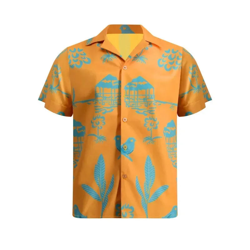 Film Barbi Costume Margot Robbie Ken Principe Principessa Cosplay Uomo T-shirt a righe Donna Top Dress Halloween Carniva b;4.f'7;j,3'