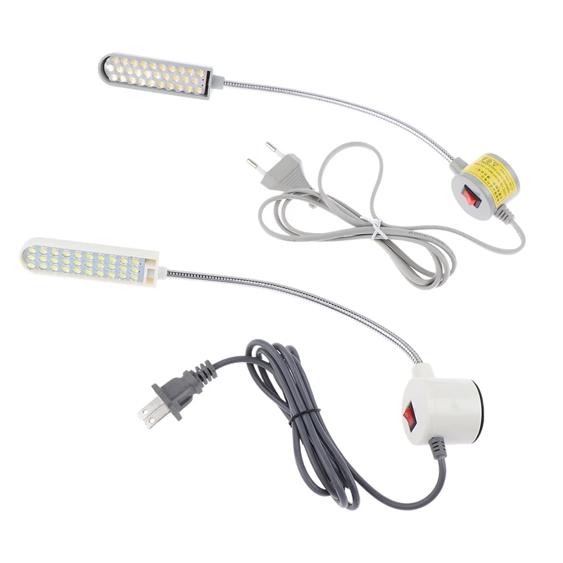 多機能フレキシブルワークランプ,ミシン,工業用ライト,ドリル用,1個,作業台,30 LED, 1個