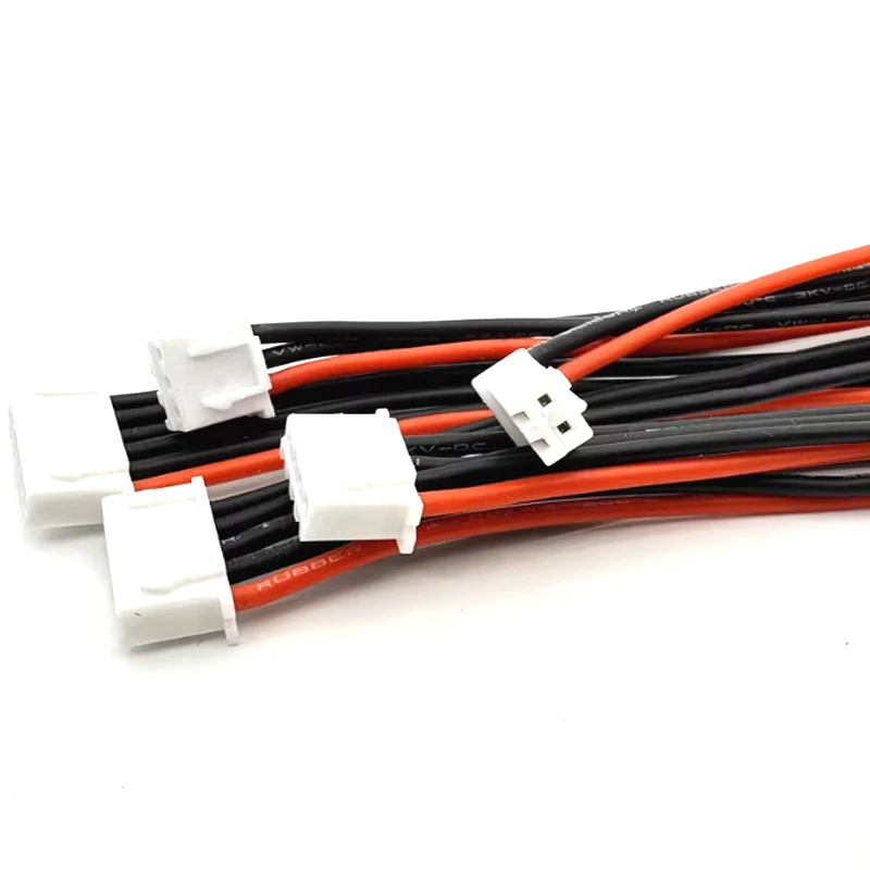 Picture 5: 2PCS/LOT  JST-XH2.54mm balanced charging plug 2S/3S/4S/5S/6S extension cable 22AWG Model aircraft lithium battery