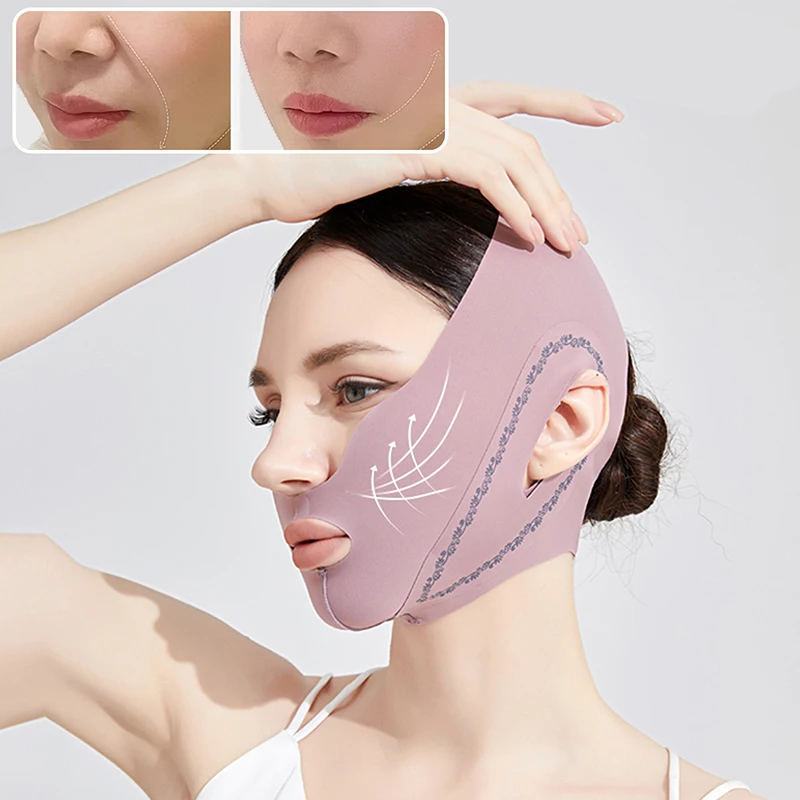 Chin Cheek Slimming Bandage V Shaper V Line Lifting Mask Full Face Lifting Anti Wrinkle Strap Band Sleeping Mask Beauty Health