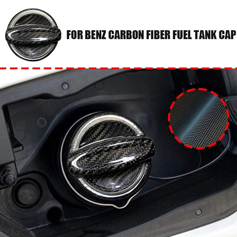 Carbon Fibre Fuel Tank Cap For Mercedes Benz W212 W213W214 W126 W140 W220 W221 W222 W223 W461 W462 W463 W464 W156 W247 X253 C253