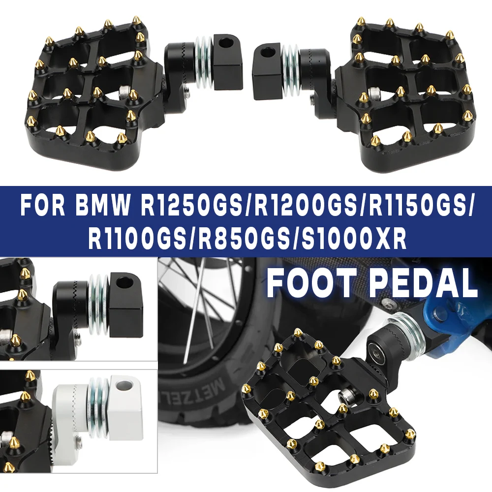 

Adjustable Footrest For BMW R 1250GS Adv R1200GS LC r 1150gs r1100gs R850 GS S 1000XR Passenger Foot Peg Aluminum Footpegs Pedal