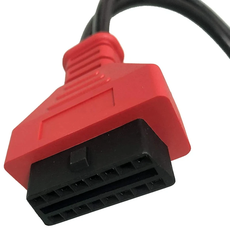 Voor Chrysler Programmeerkabel 12 + 8 Connector Voor Autel DS808 Maxisys 906 908 PRO ELITE 12 + 8Pin Adapter voor LANCERING X431