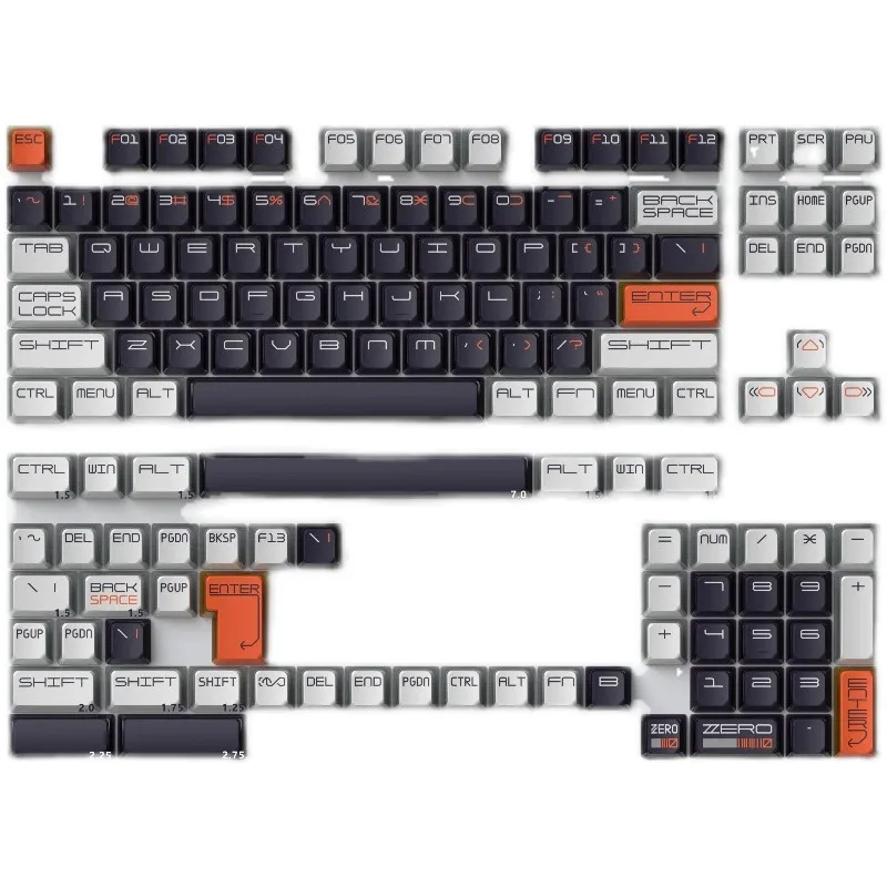 صفر الحدود PBT التسامي OEM الجانب نقل الضوء keycap made68 ميجا الأسد wotting